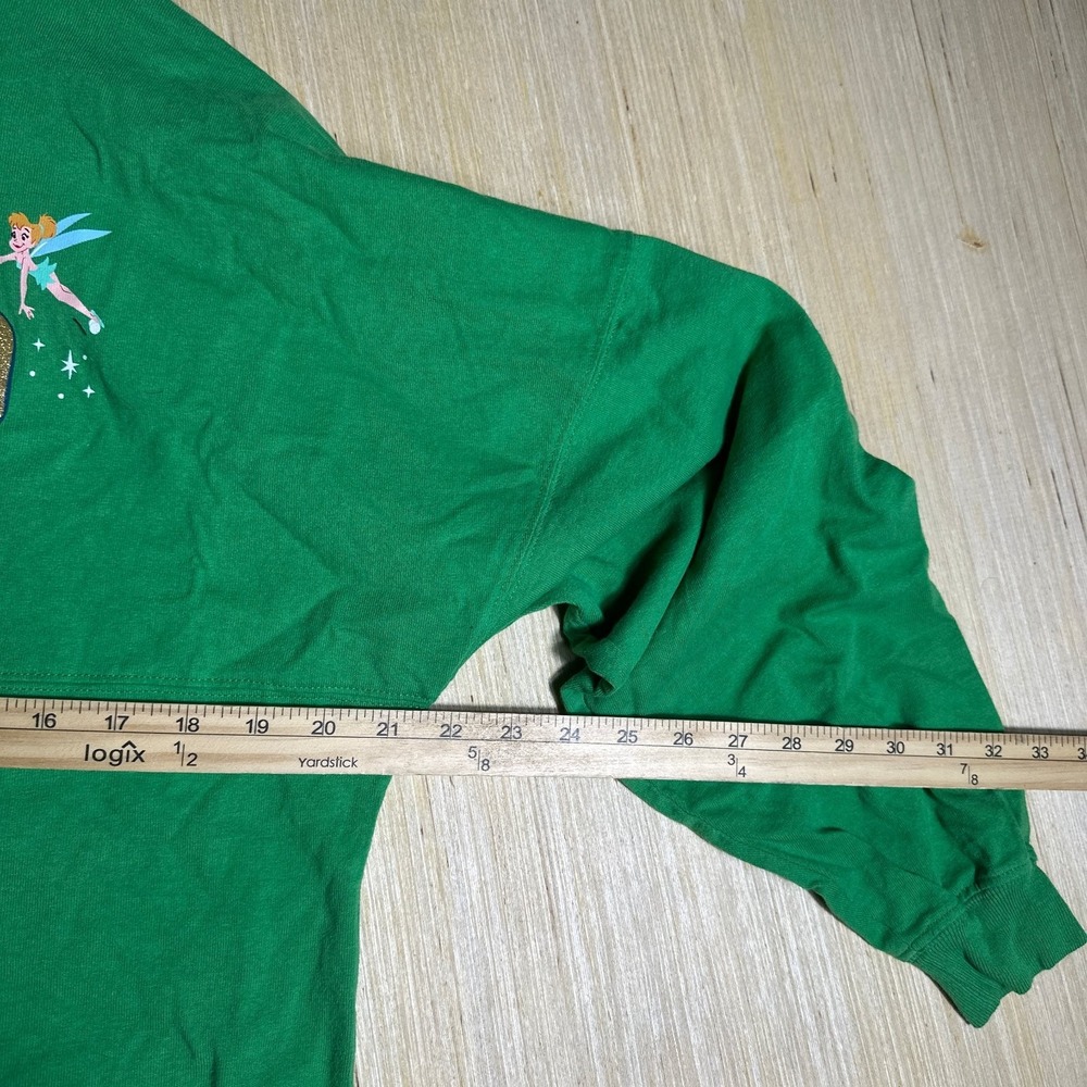 Walt Disney World Long Sleeve T-Shirt Mens Small Green Spirit Jersey Graphic - Picture 9 of 14